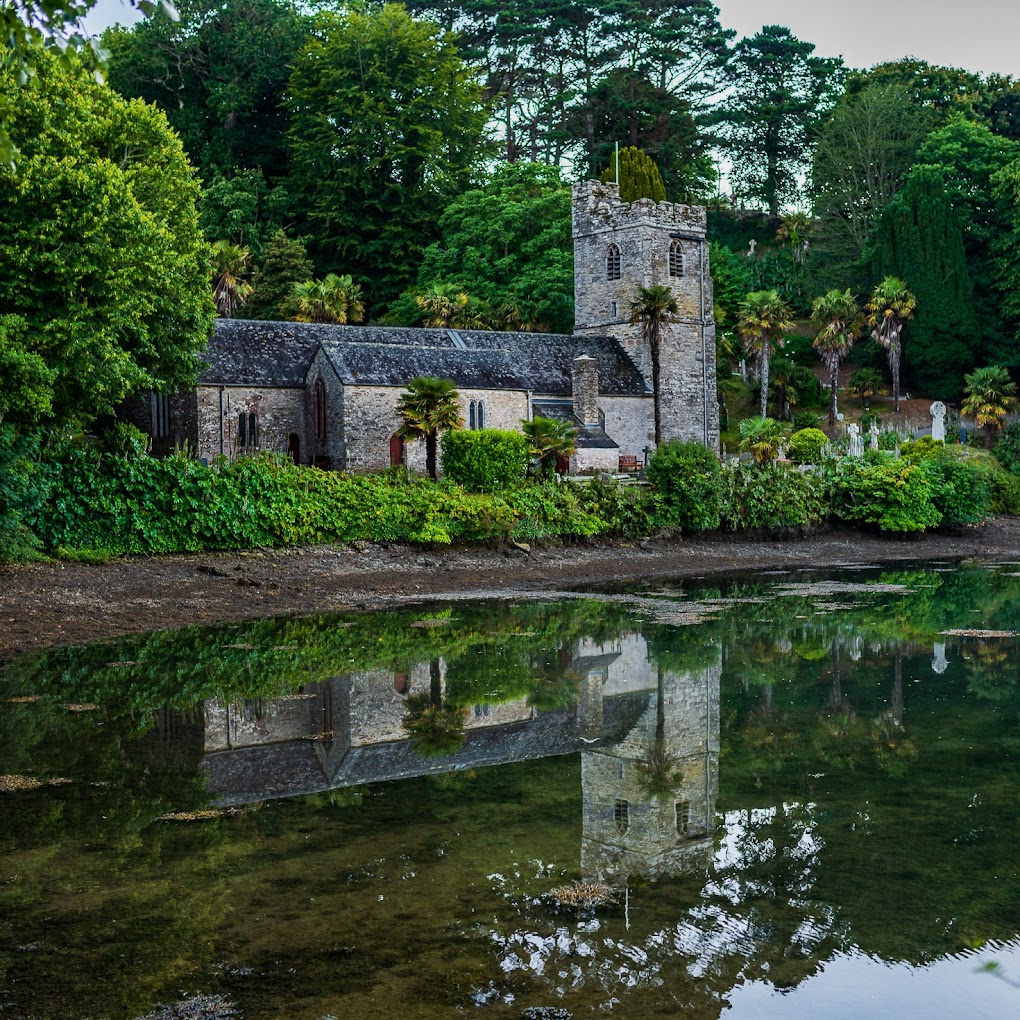 聖賈斯特教堂（St. Just-in-Roseland Church）。 （圖／翻攝自Google Map by Tim Pearson）